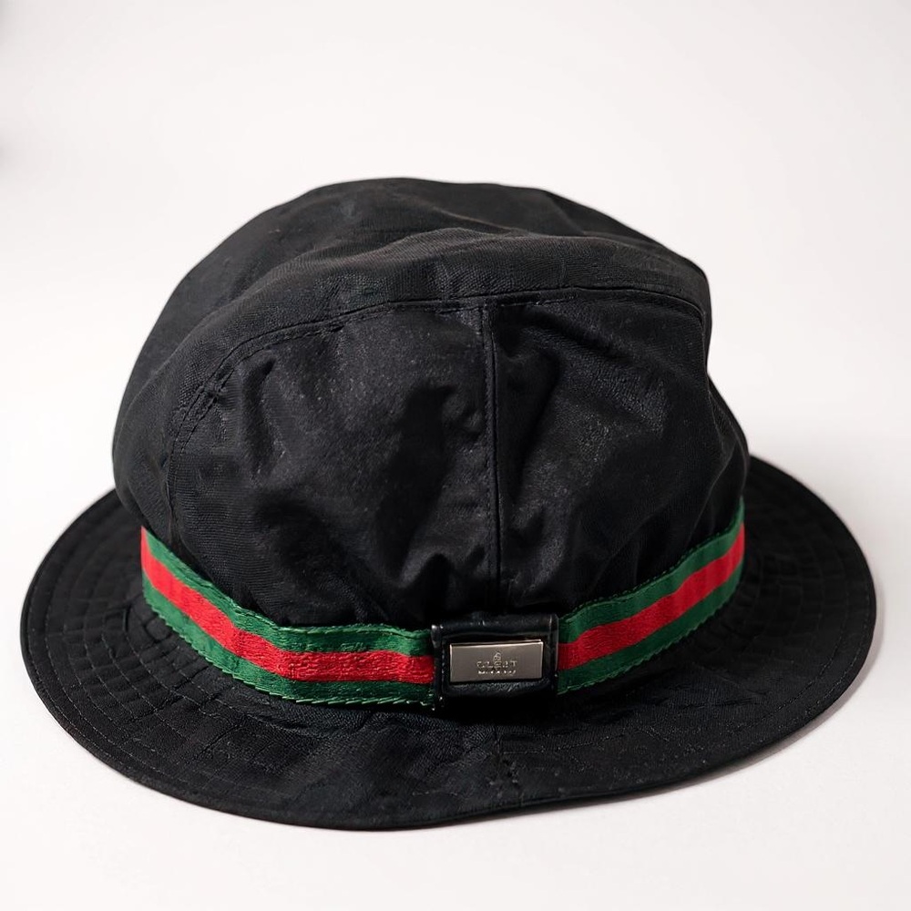 Gucci Black Bucket Hat Sherry Line